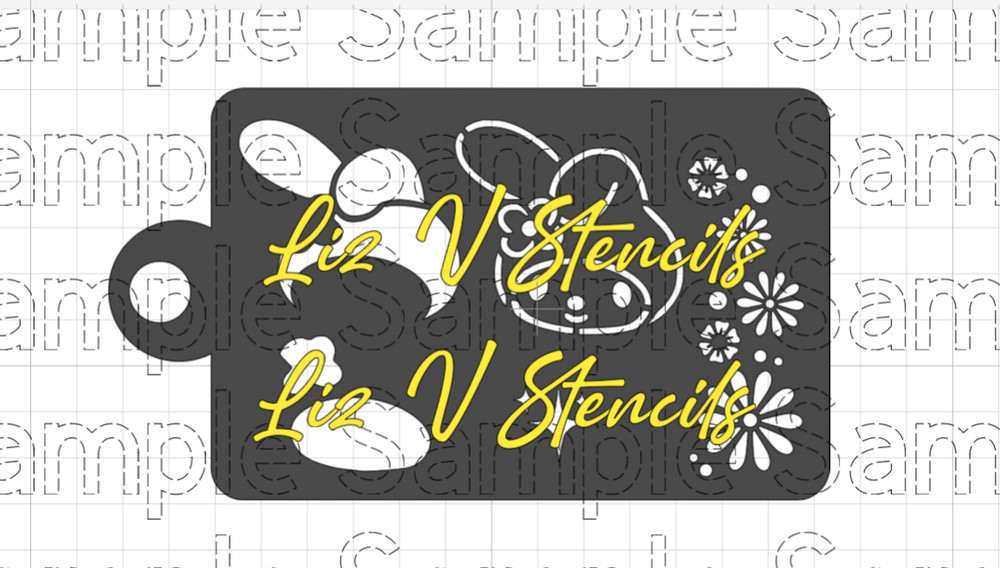 San Rio Melody Combo Stencil