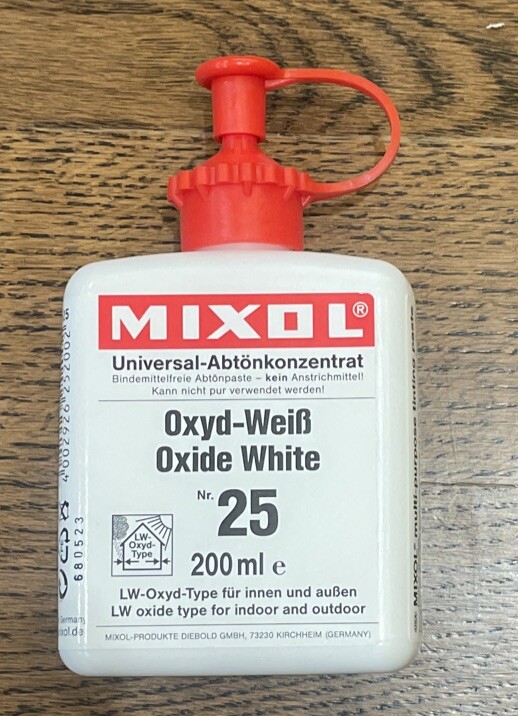 MIXOL Universal Tint #25 Oxide White - 200ml