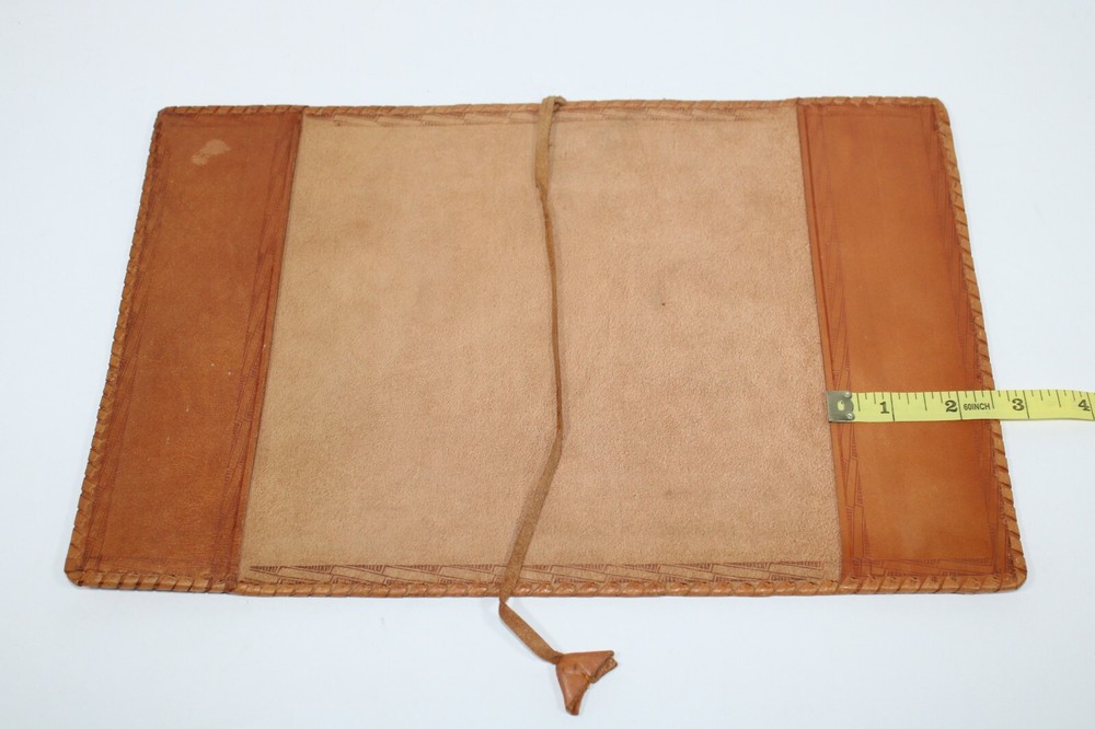 4 Vintage Leather Book Covers