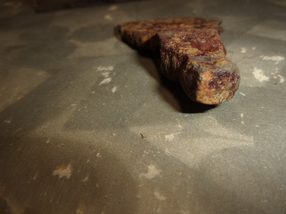Primitive Old iron Axe Hammer head artifact