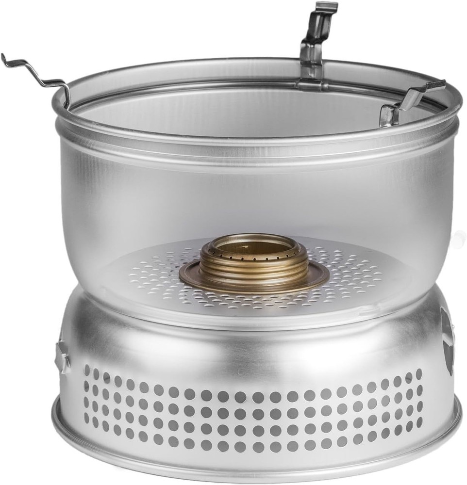 Spirit burner for storm cooker