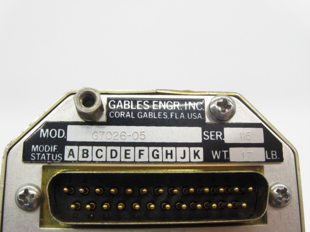 Gables Engineering ADF Control - Core - PN: G7026-05