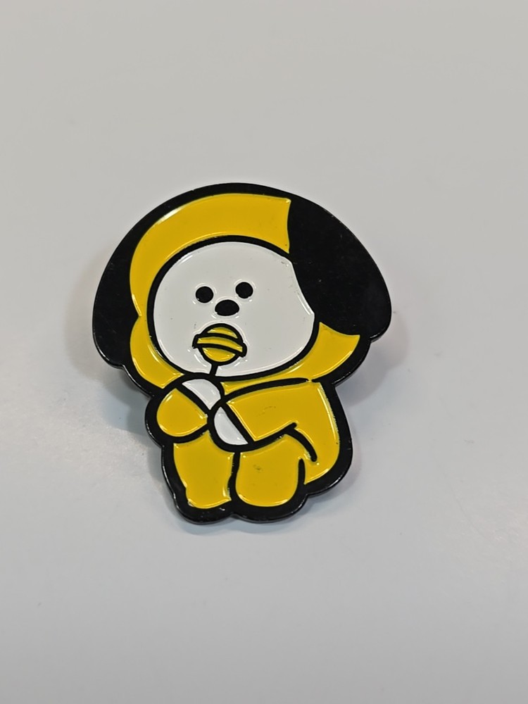 Puppy With Lollipop Lapel Pin