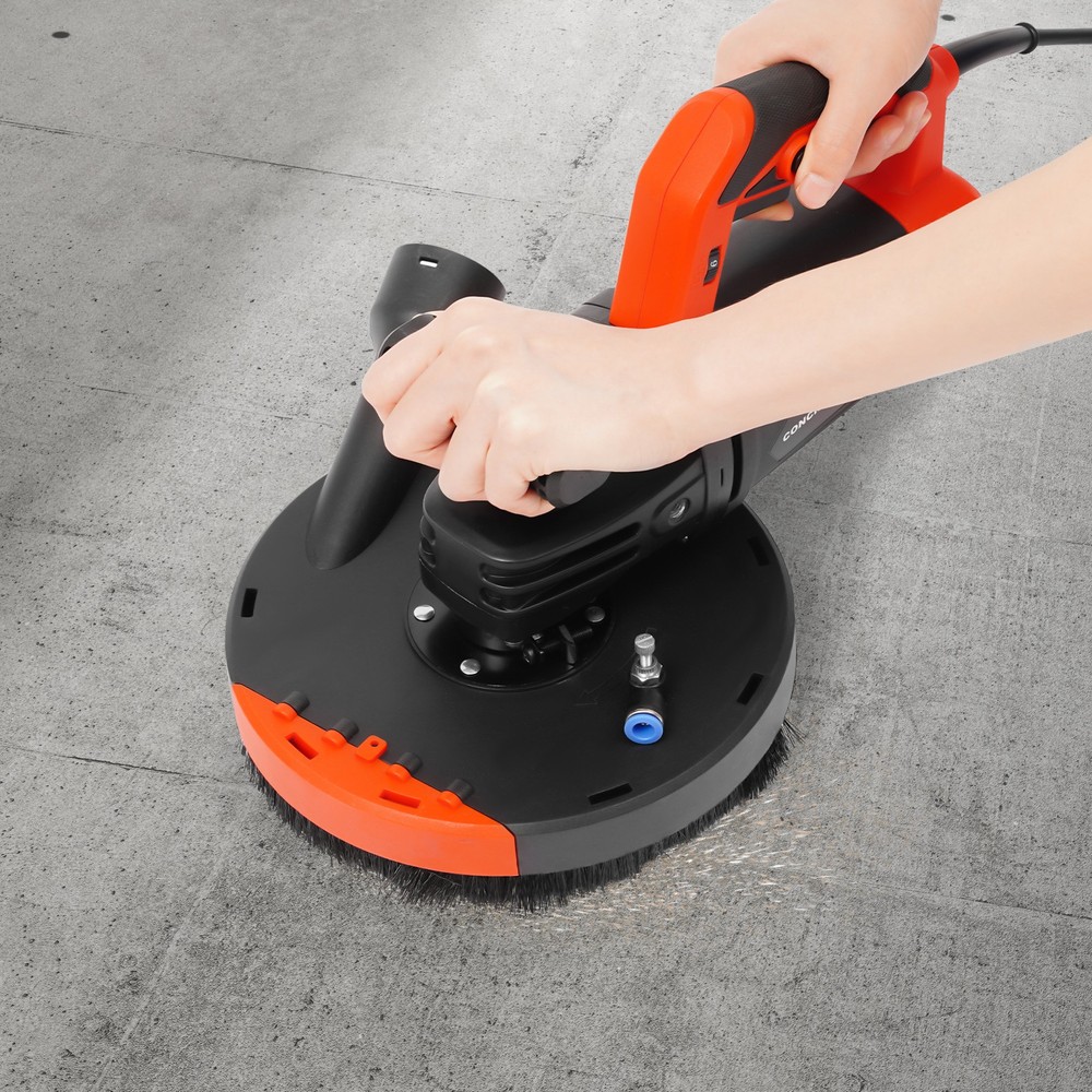 Angle Grinder Floor Grinding Machine w/Dust Shroud Concrete Surface Grinder