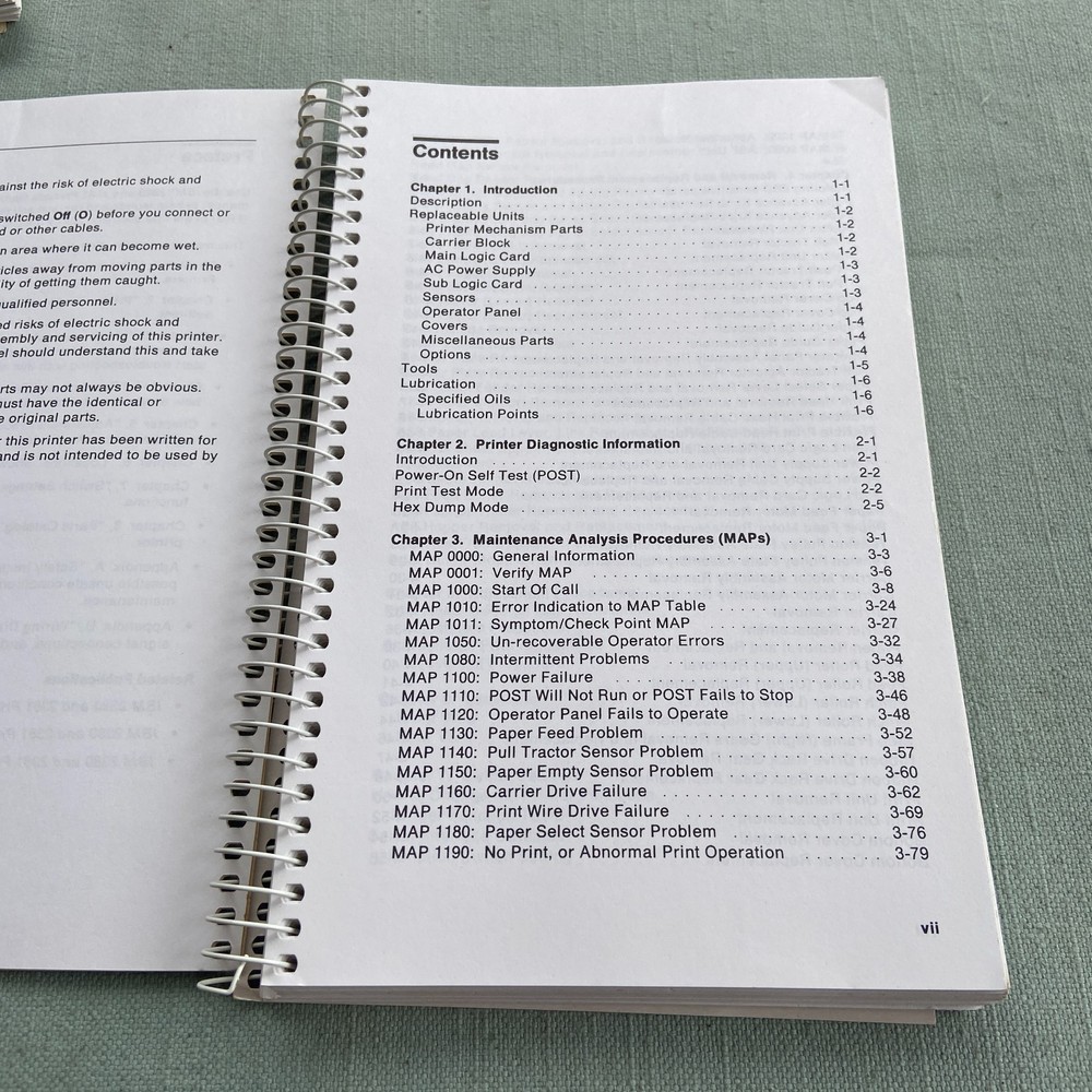 IBM Book Laser Printer Technical Reference 2380 2381 Users Guide Manual 1st Ed.