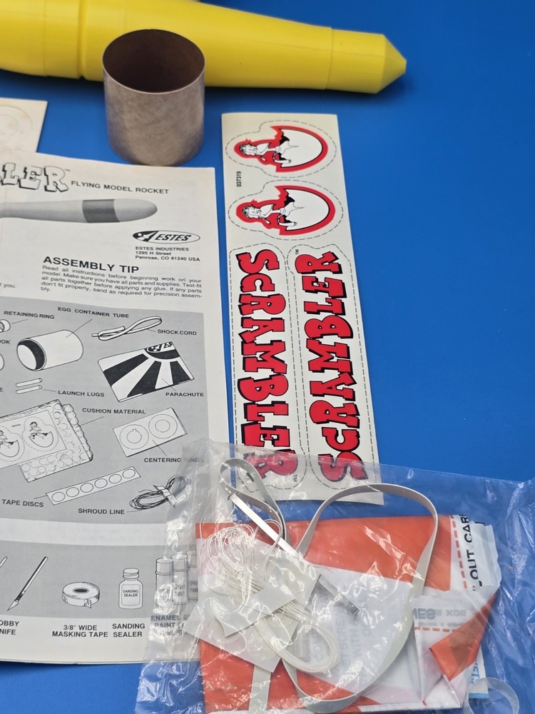 Estes Scrambler Nos Oop Kit 2072