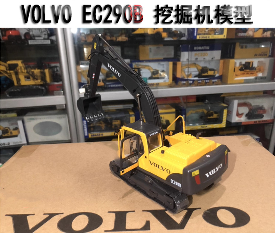1:35 VOLVO EC290B Crawler Hydraulic Excavator Construct Machine Diecast Model