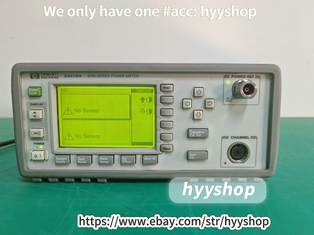 1PCS HP E4418A power meter /hyy