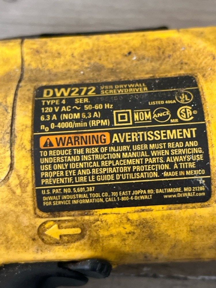 DEWALT DW272 (PSN040866)