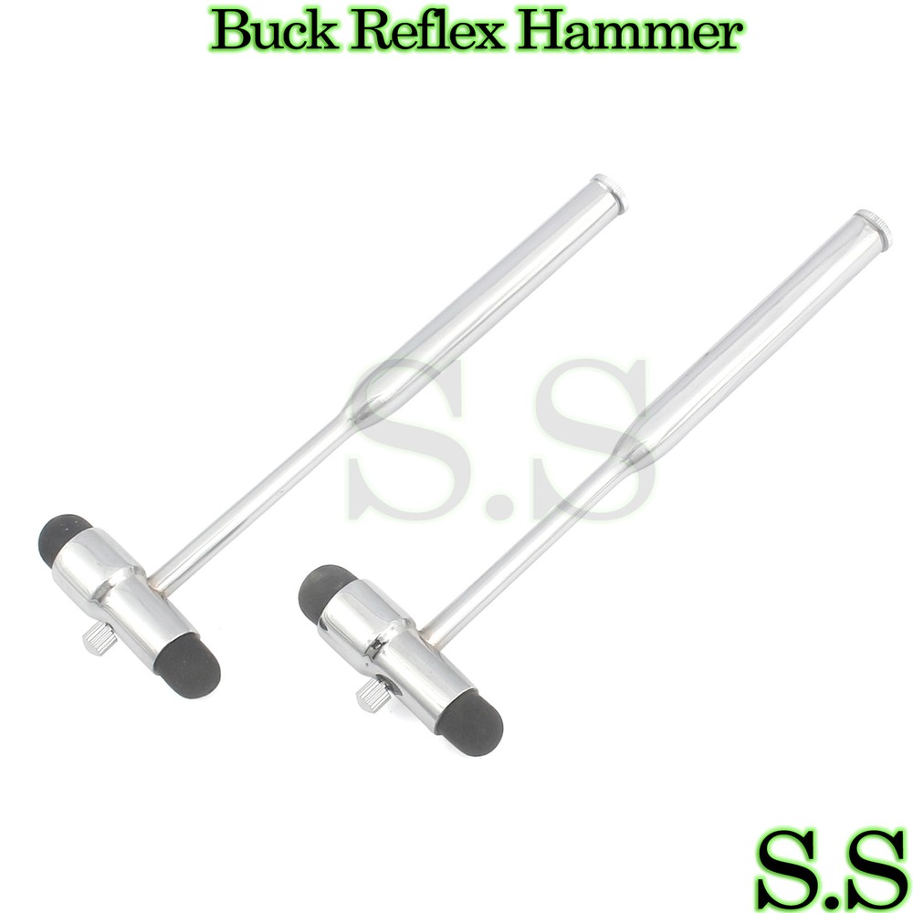 2 PCS Buck Hammer Neurological Reflex Hammer