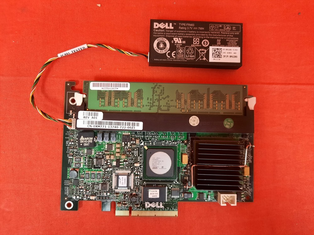Dell UCP-51 Pwb U7511 RAID Controller Card 8469