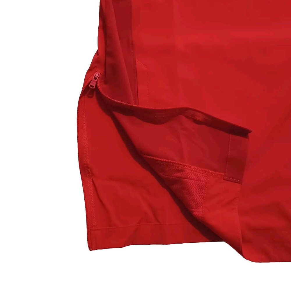 New Under Armour ¼ Zip Coach's Pullover Medium Red Storm Tech Men's Squad