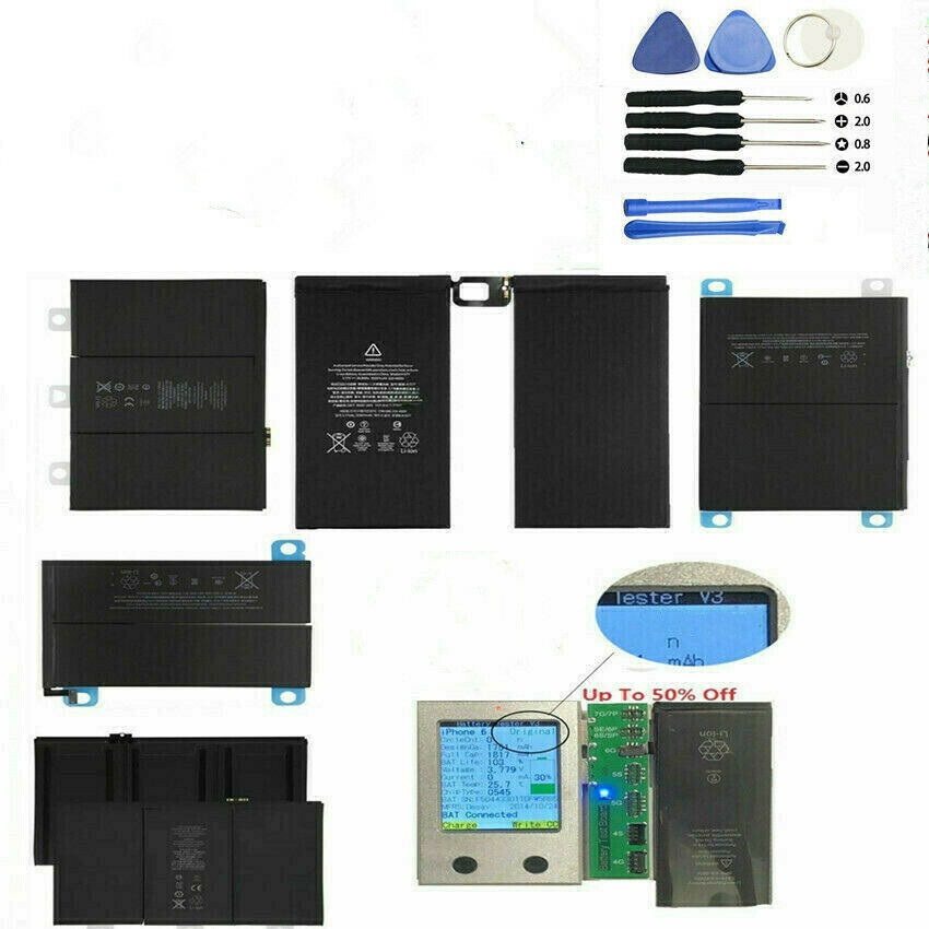 New Internal Battery Replacement For iPad Mini/ iPad/ iPad Pro/iPad Air Tools
