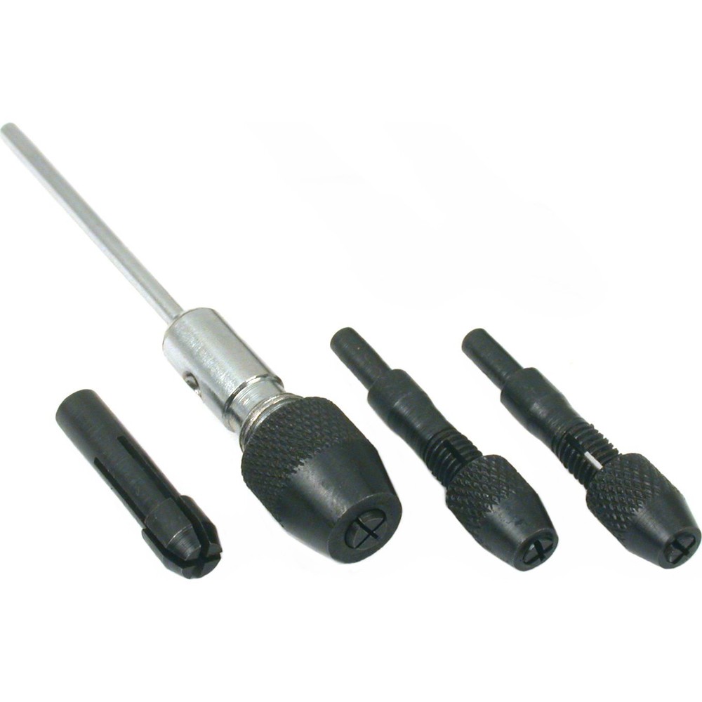3 Drill Bit Adapter Chucks Jewelers Tool Workbench Workshop Craft Hobby Tools