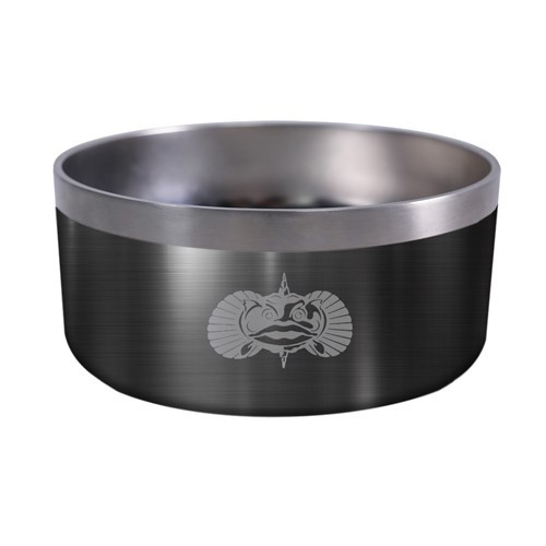 Toadfish Non-Tipping Dog Bowl - Graphite (1081)