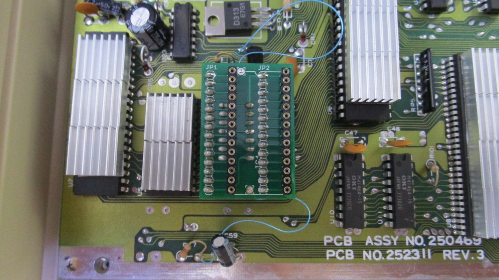 COMMODORE 64C DUAL ROM ADAPTER KIT FOR COMMODORE 64C SWITCHLESS 28 PIN