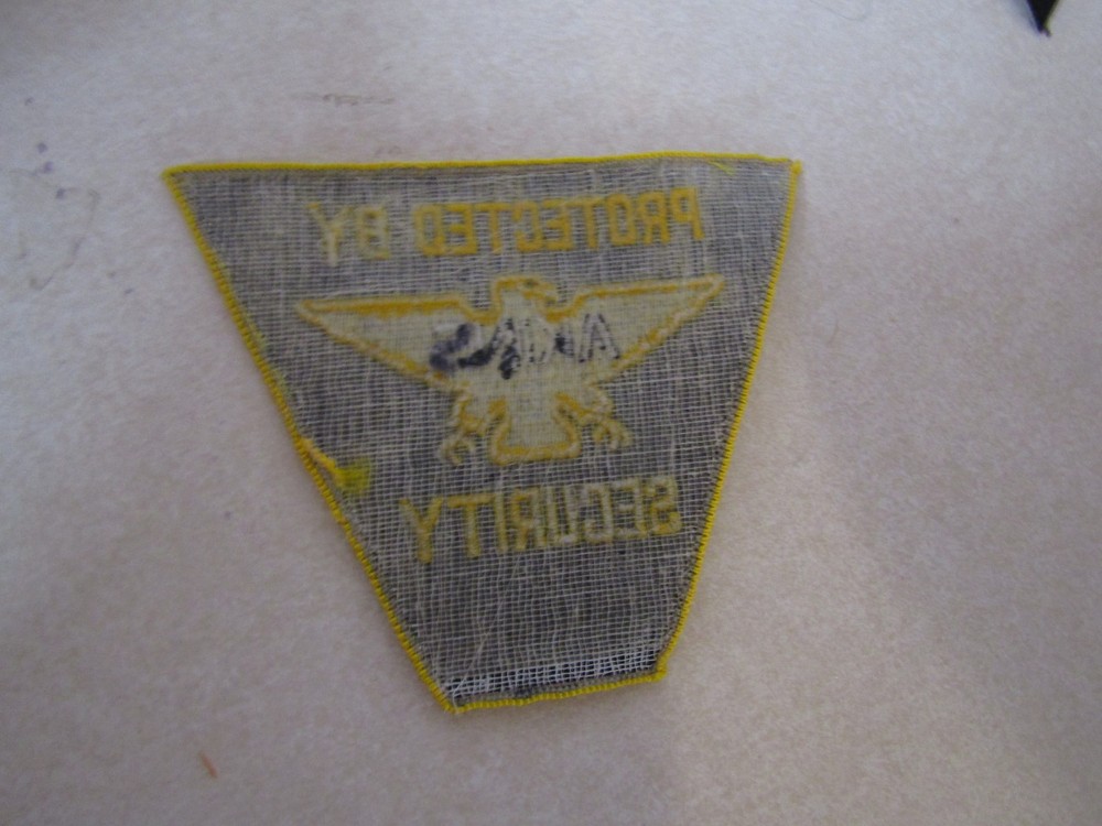 PATCH LAW ENFORCEMENT SECURITY PROTECTED BY AKINS SECURITY GEORGIA UNSURE