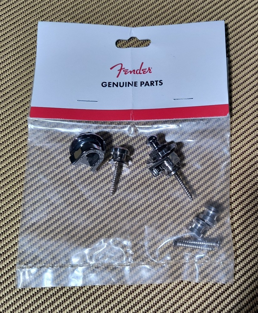 Genuine Fender Strap Locks And Extra Buttons