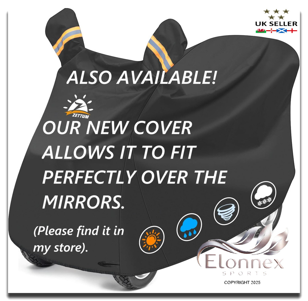 PRIDE MOBILITY SCOOTER MIRRORS 1.37" MAXIMUM DIAMETER FOLDABLE