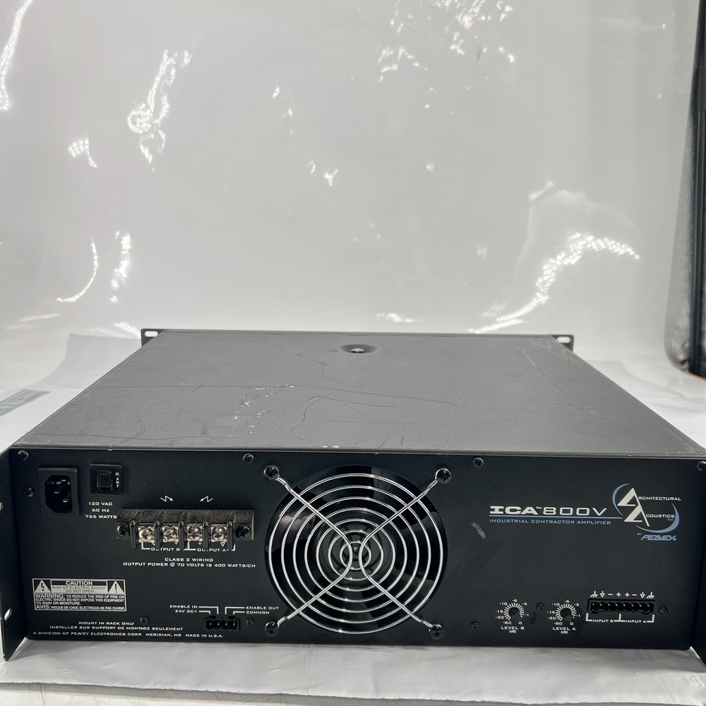 Peavey ICA 800V Industrial Contractor Amplifier