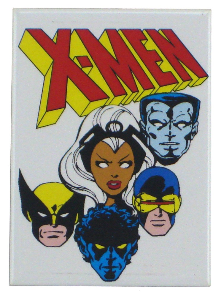 X-Men Refrigerator Magnet Marvel Comics Classic Wolverine Colossus Cyclops Storm