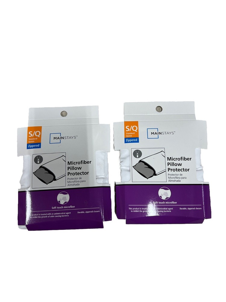 Mainstays Microfiber Pillow Protectors (3 PACK)