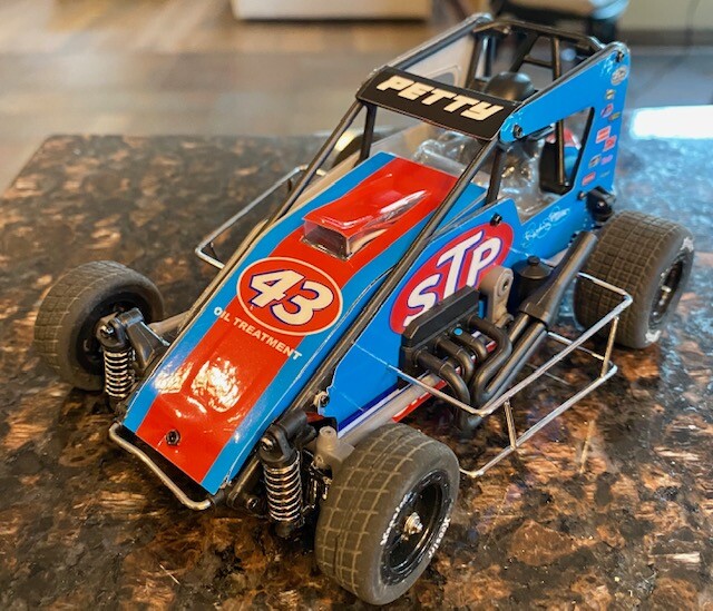 1RC MIDGET WRAP RICHARD PETTY THEME