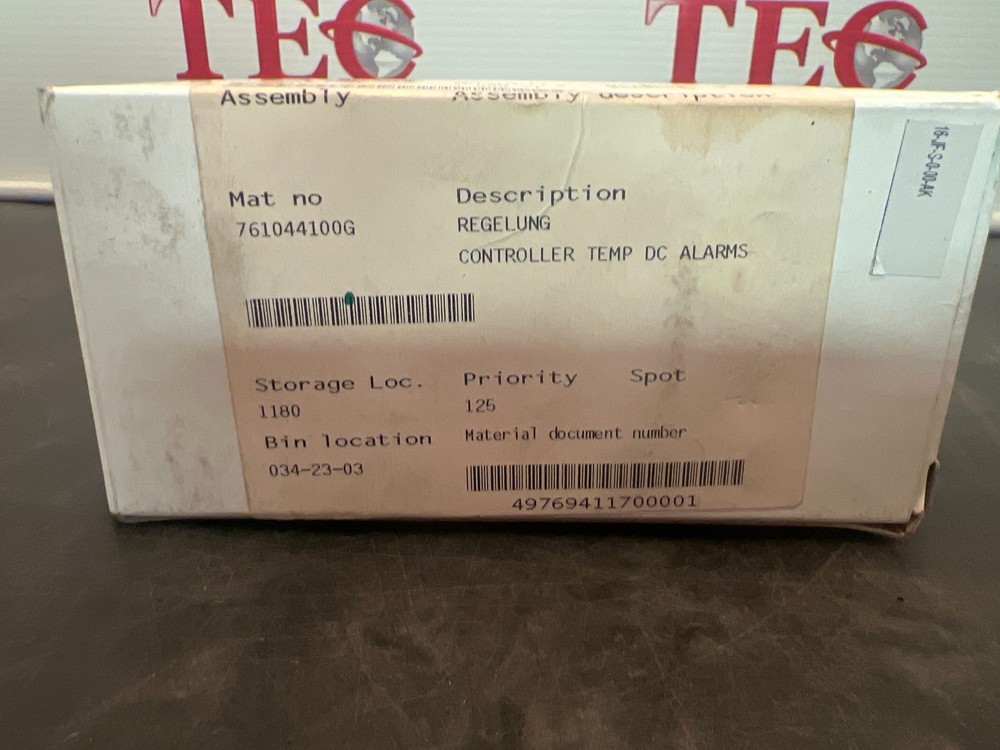 Krones 761044100G Temperature Controller