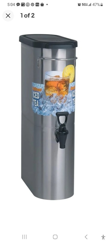 Bunn 39600.0001 3.5-Gallon Tea Urn