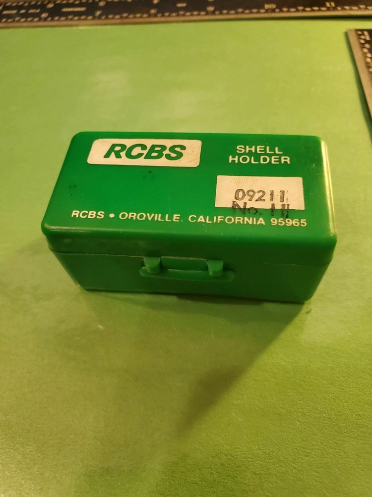 RCBS #11 Shell Holder & Storage Box