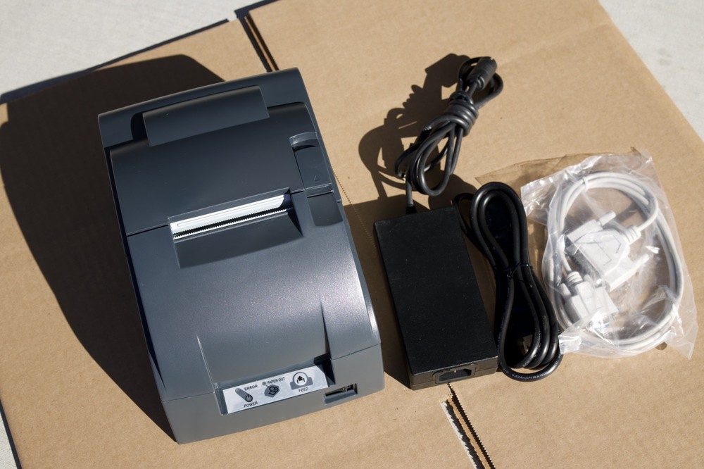 Epson TM-U220B M188B Kitchen Receipt Printer (Serial /COM 25 Pin) One Unit