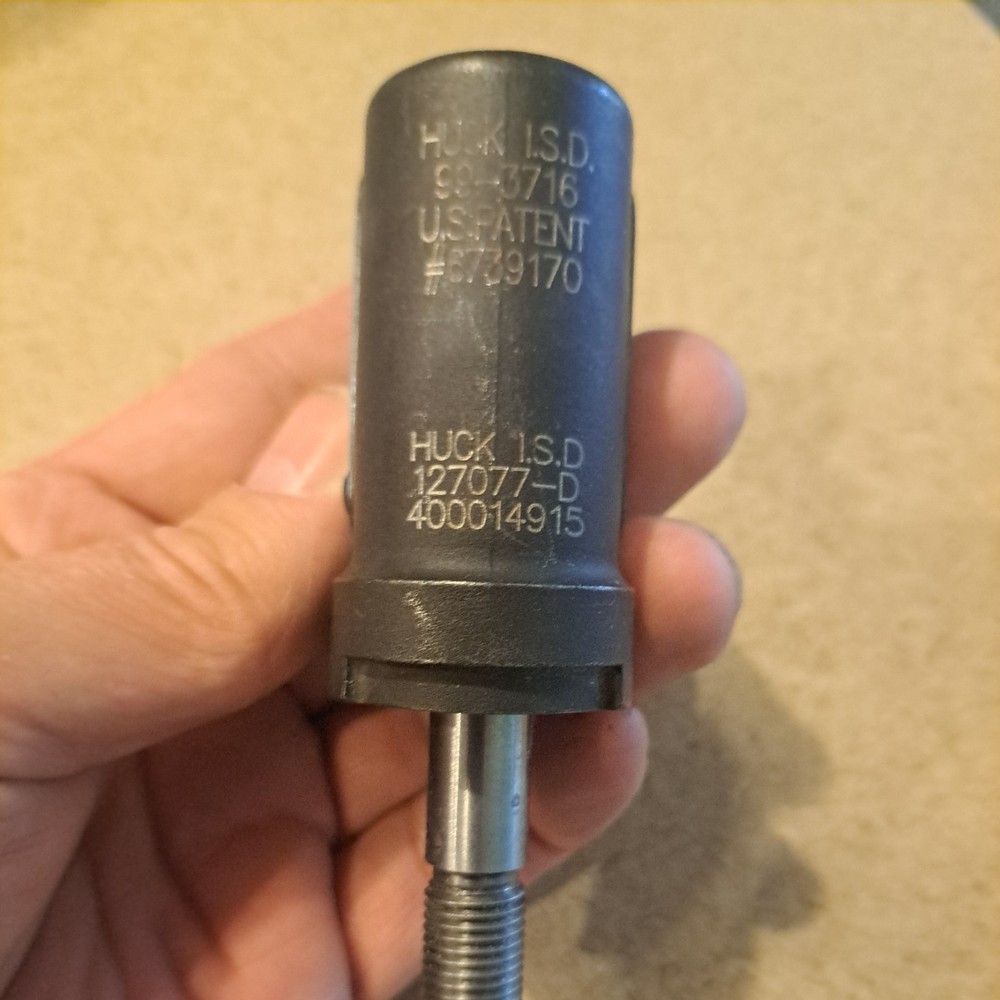 Huck Tool Offset Pulling Head Lockbolt Nose Assembly 99-3716