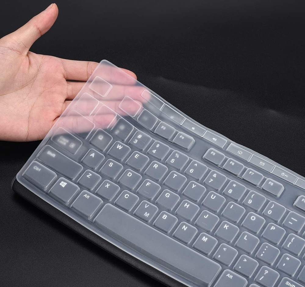 Scratch-Resistant Silicone Keyboard Protector for Logitech MK Series Keyboards