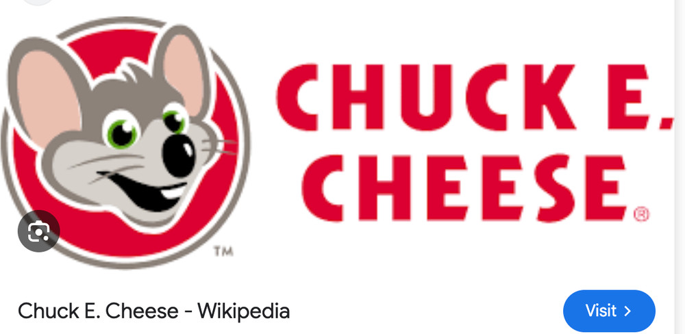 $25 Chuck E Cheese Gift Cards CERTIFICATE