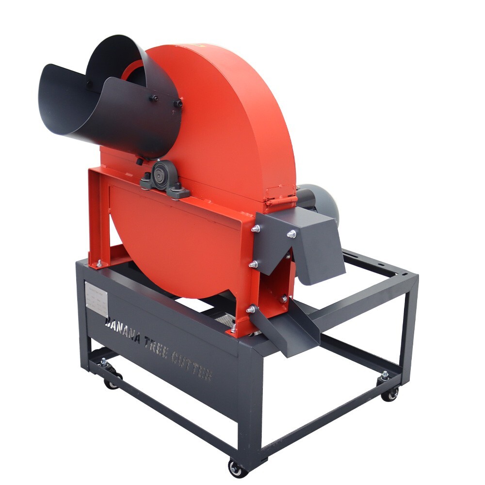 Straw Roots Crusher 220V 600kg/h Farm Fruit Grinder Feed Processing Machine