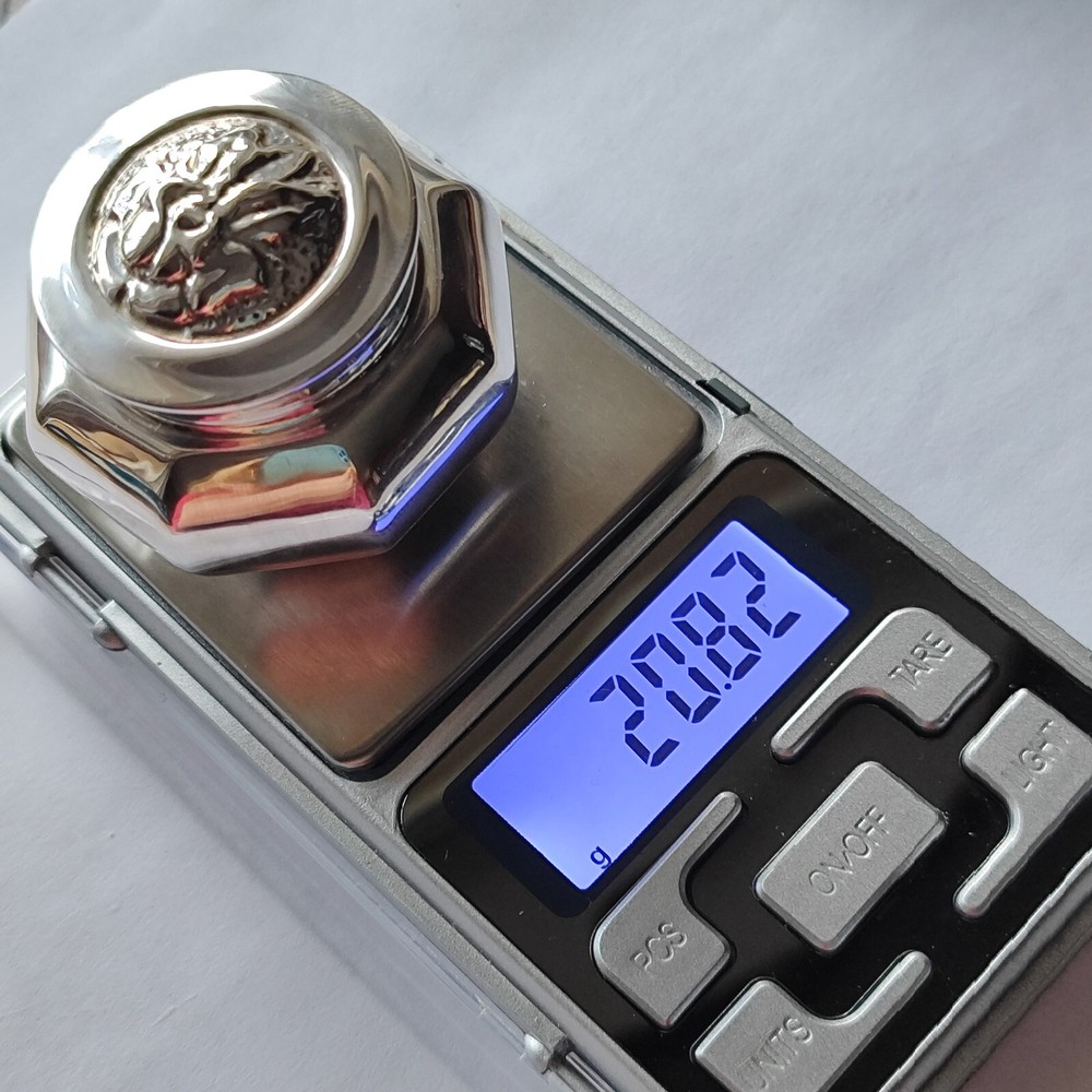 Vintage Silver Pill Box.Tablet box, 1990s, 20.8 g.