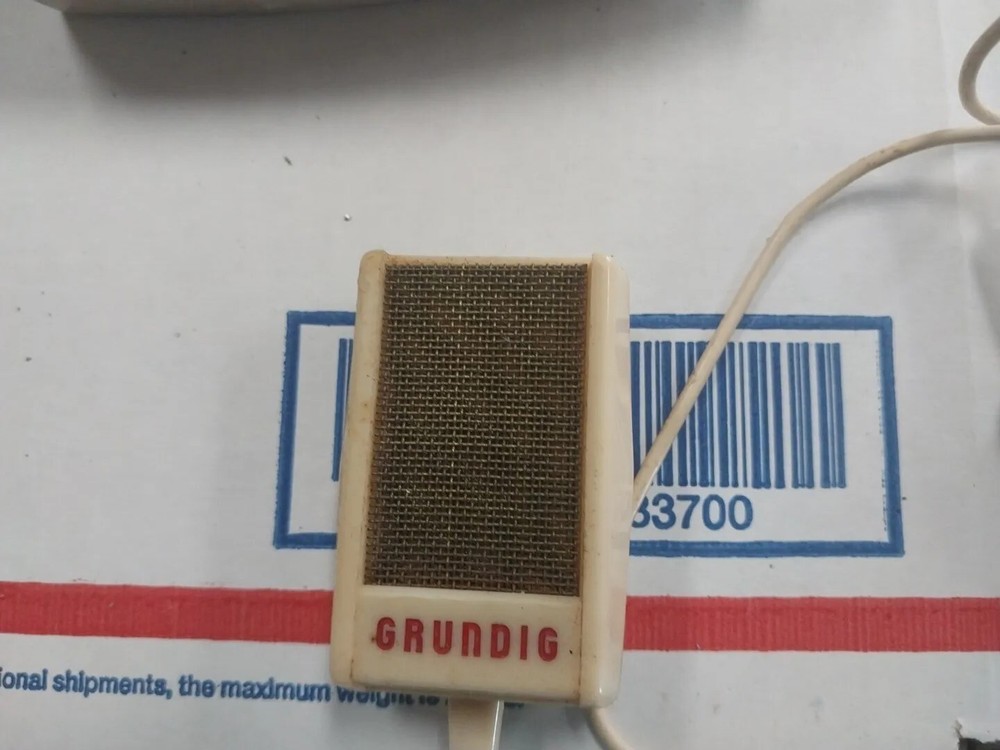 Vintage Grundig Microphone Made in West Germany