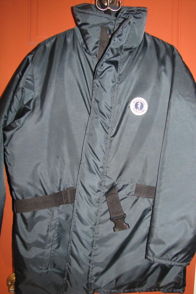 Mustang Classic Flotation Coat - Navy Blue - Large MC1504