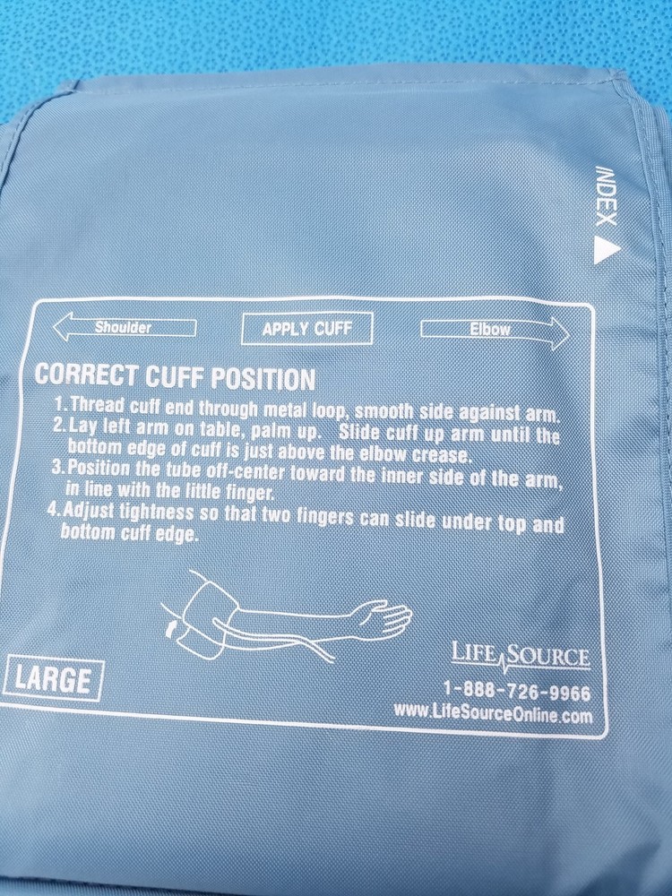 Life Source Large Blood Pressure Cuff