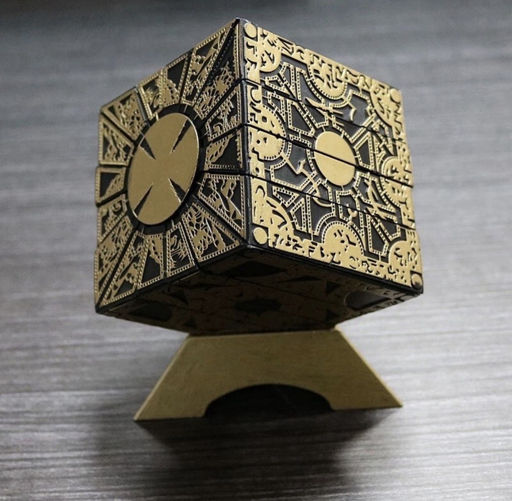 Hellraiser Cube Puzzle Box Functional Pinhead Prop Horror
