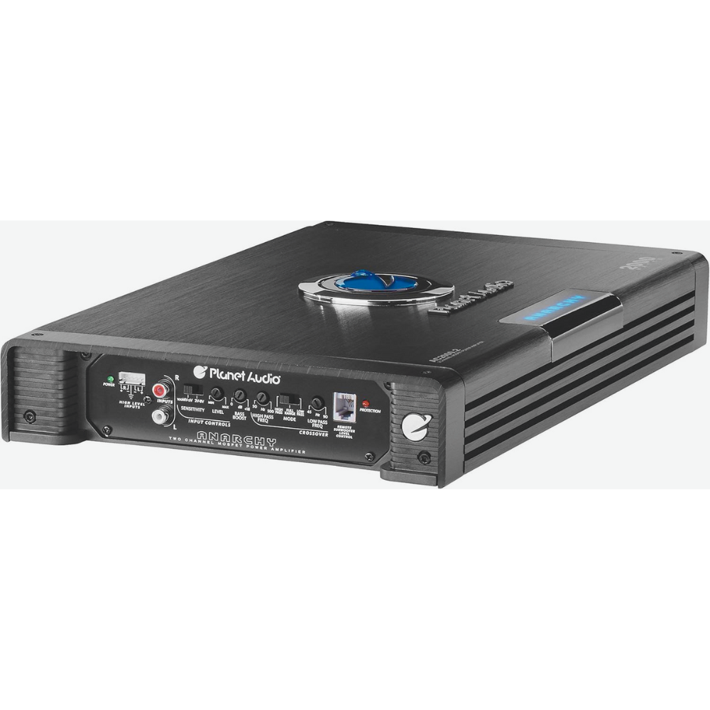 Planet Audio AC2000.2 Anarchy Series 2000W 2-channel Car Audio Amplifier