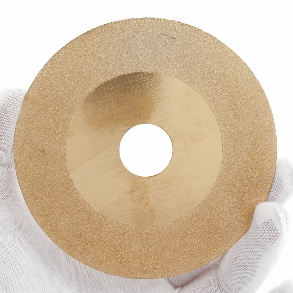 2Pcs 4" inch Titanium Diamond Grinding Disc Electroplated Cutting Off Wheel