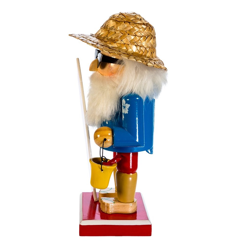 Kurt S. Adler 8" Surfer Santa Nutcracker