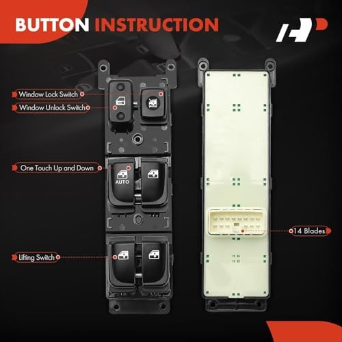 Driver Master Power Window Switch for Hyundai Sonata 2005-2007