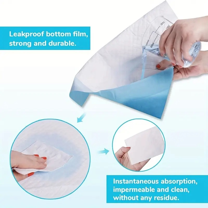 Pet training pads, absorbent and leak-proof, isolate odors