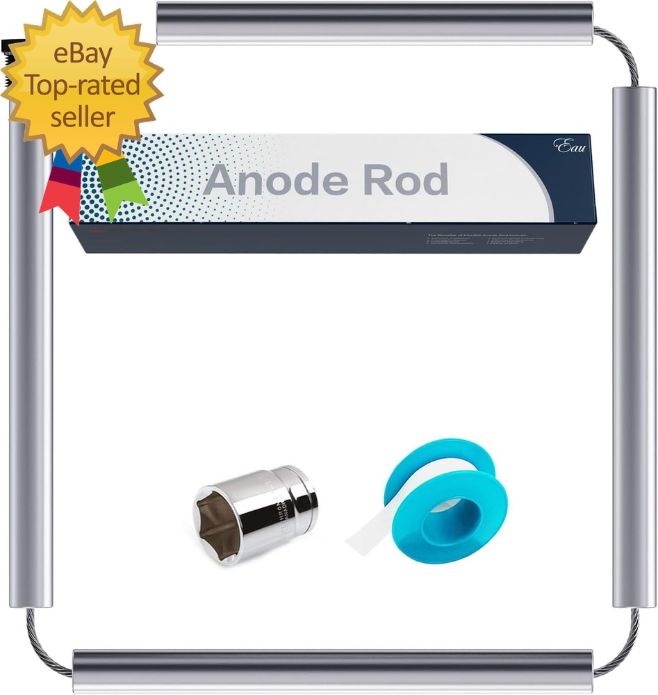 44" Aluminum Zinc Anode Rod Get Rid of Rotten Egg Smelling Flexible Water Heater