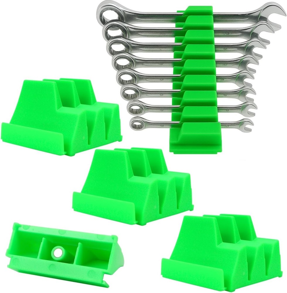 Magnetic wrench organizer holder