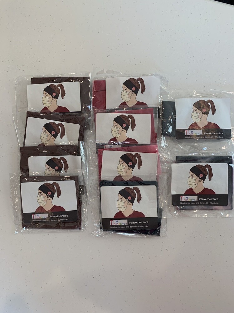 head bend hold for face masks