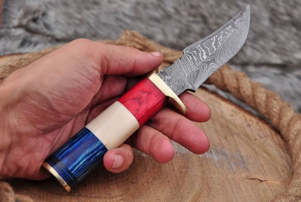 Damascus Steel Knife X408
