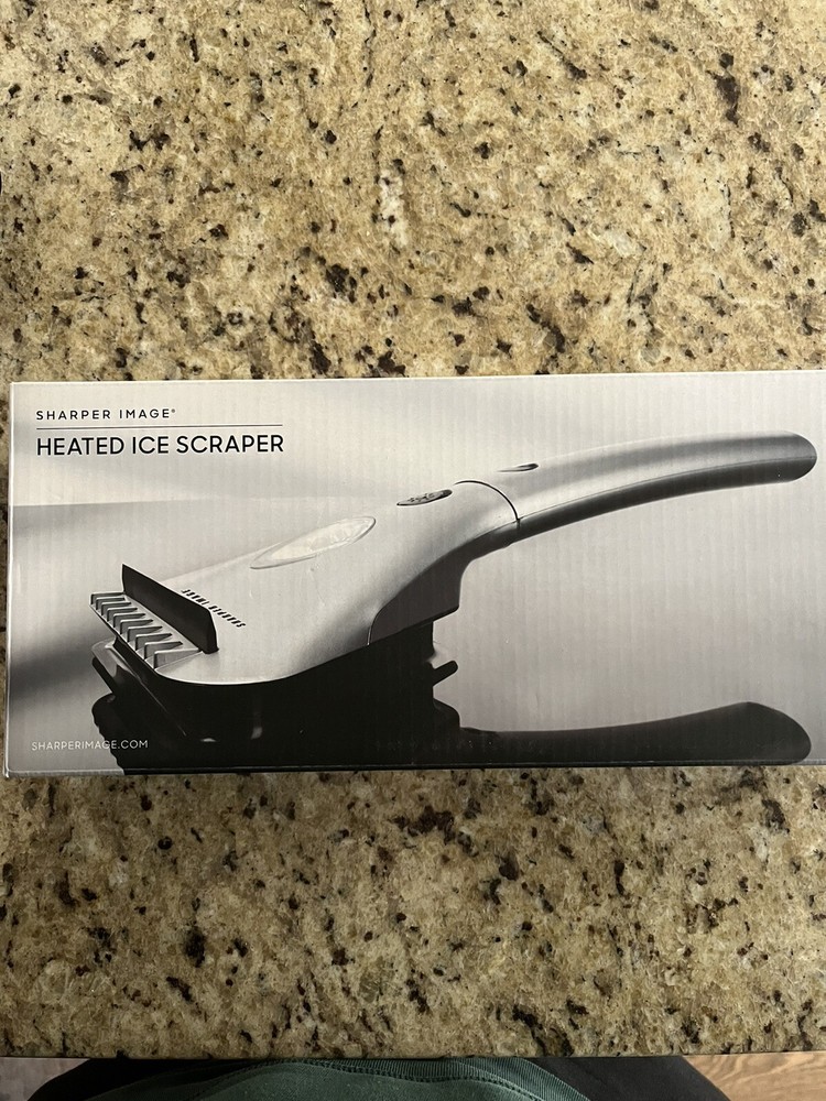 Sharper Image Heated Ice Scraper, LED Light, Item #206999